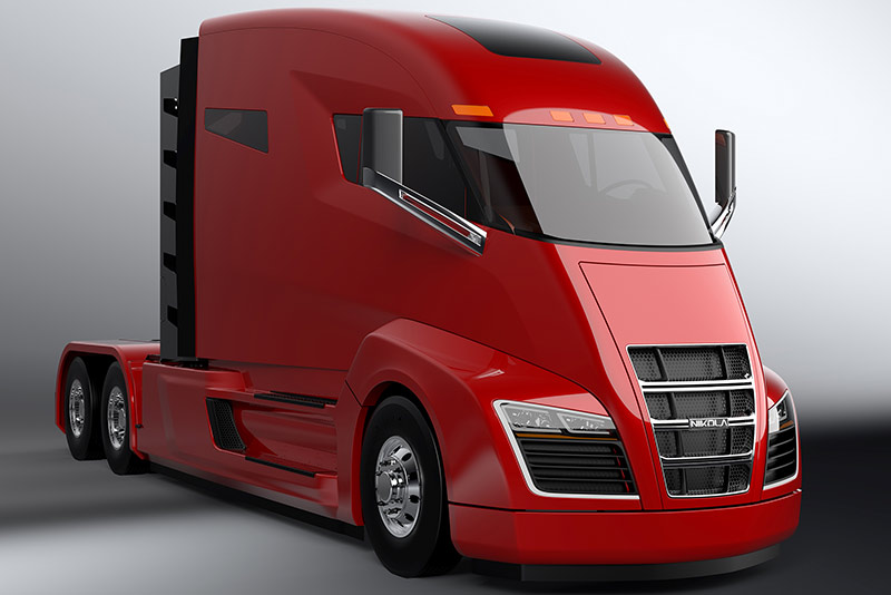 Nikola One Electric Semi Truck Concept