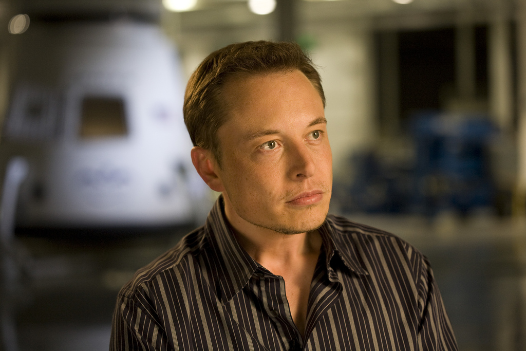 Elon Musk - šéf spoločnosti Tesla