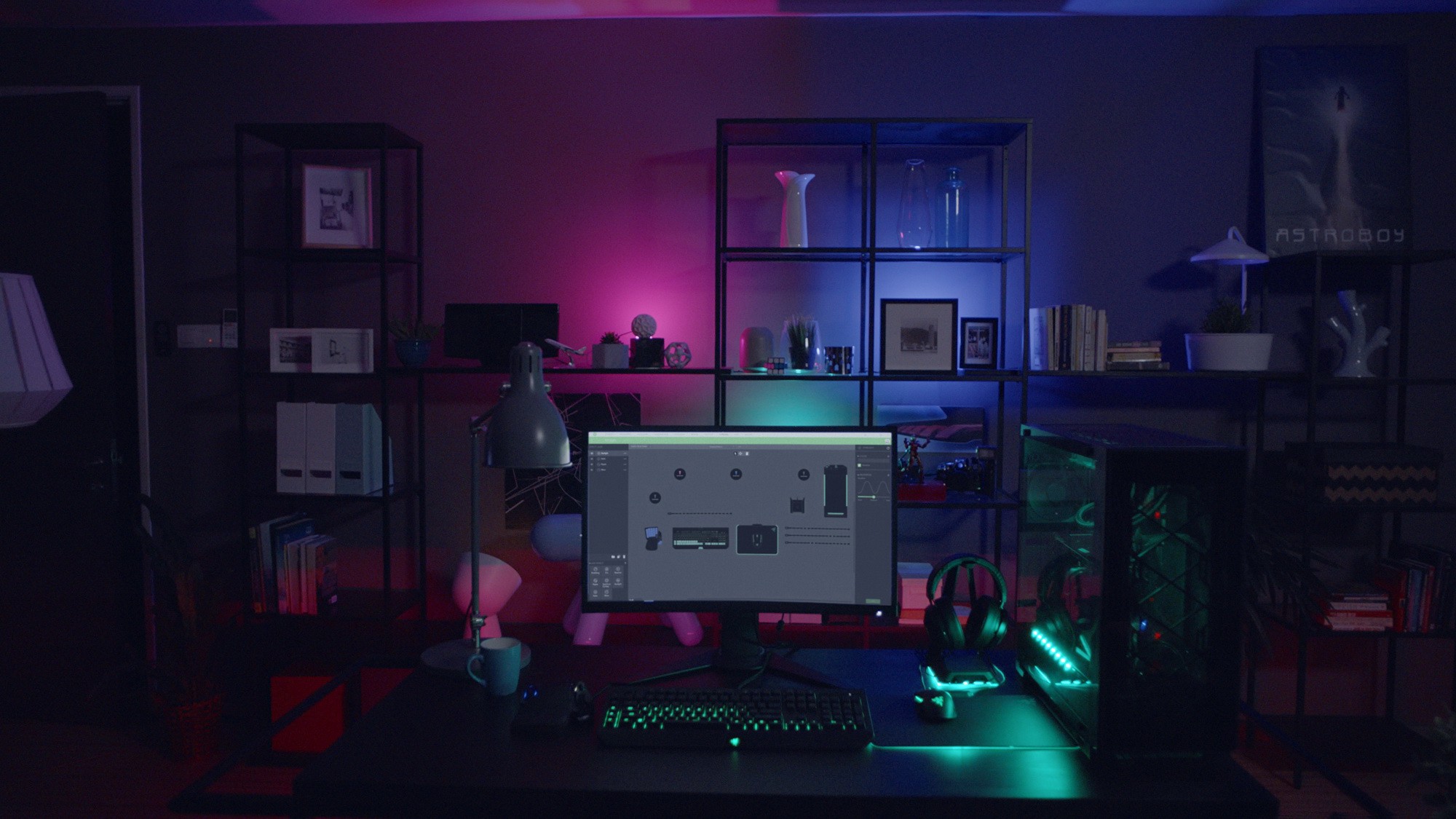 Philips Hue and Razer 2