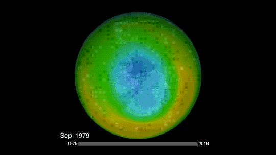 Ozónová diera sa zmanšuje