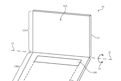 apple patent displej klavesnica oled