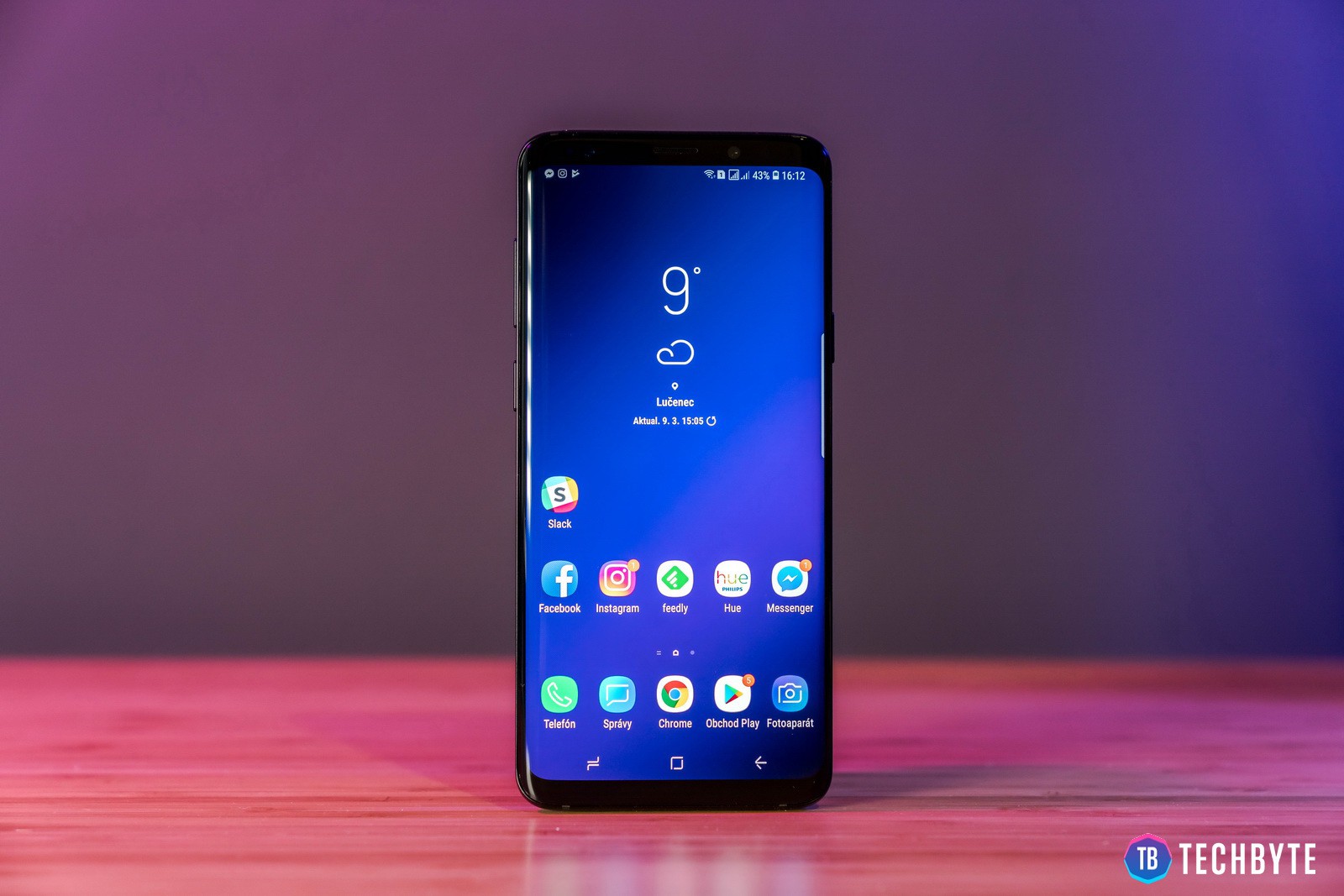 Samsung Galaxy S9+ (FOTO Lukáš Zachar)