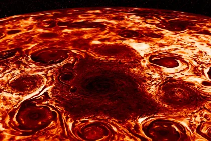 nasa juno kozmicka lod jupiter oblaky magneticke pole