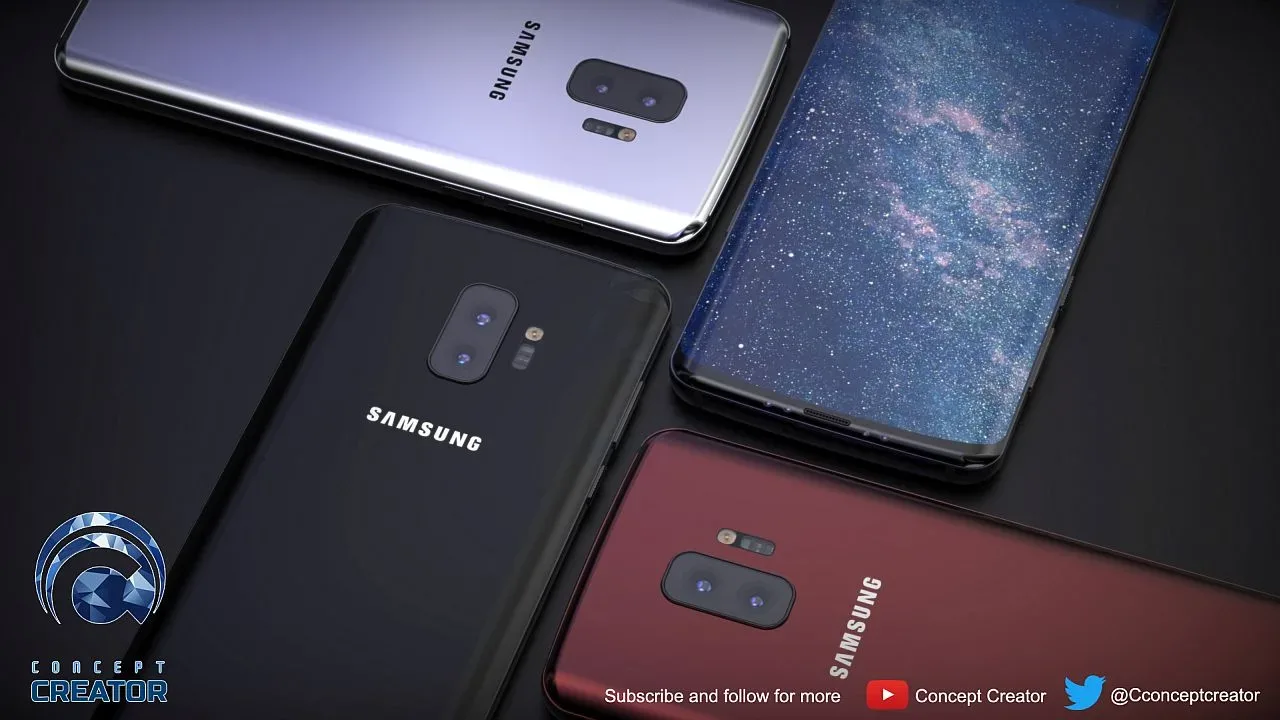 Samsung Galaxy S10 koncept