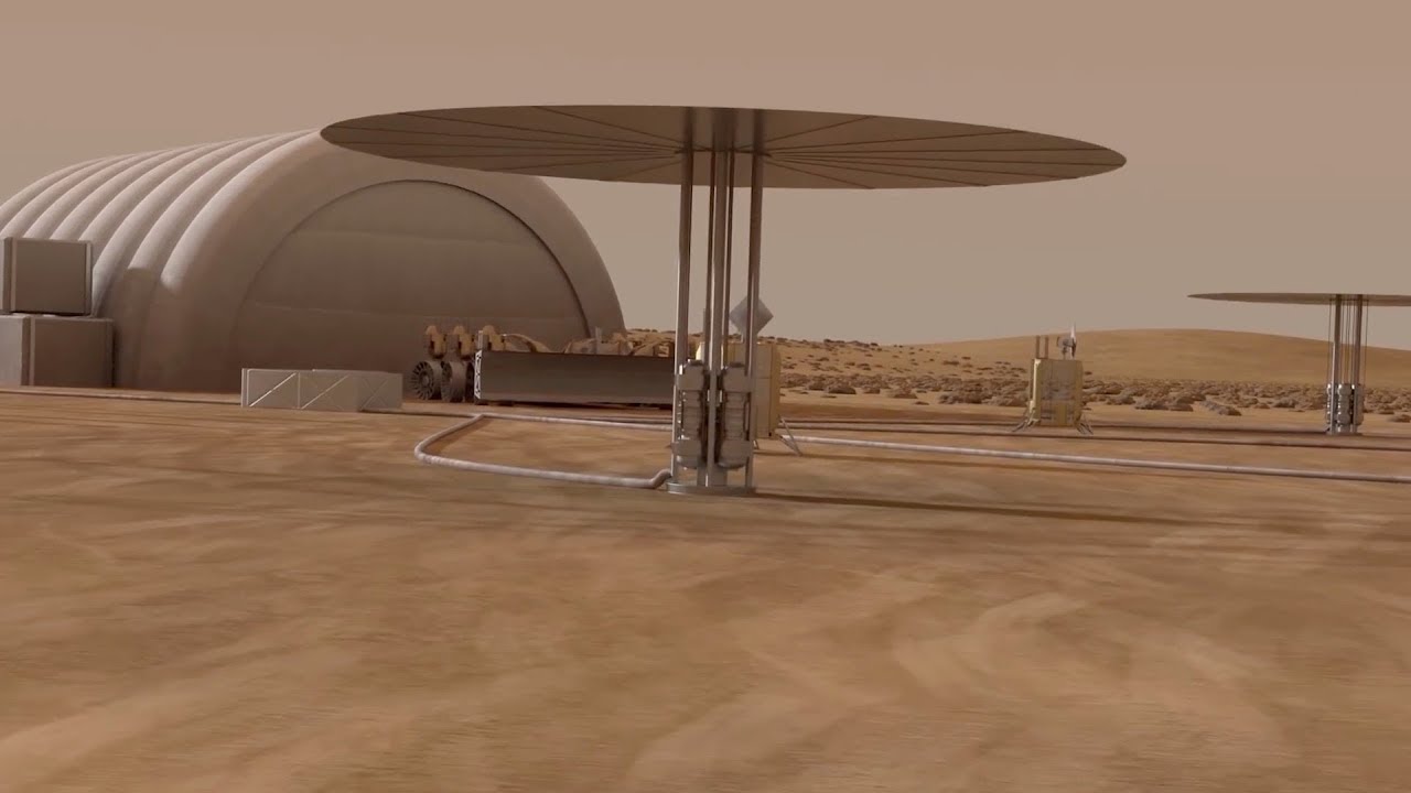 kilopower mars mesiac vesmir nasa jadrovy reaktor energia