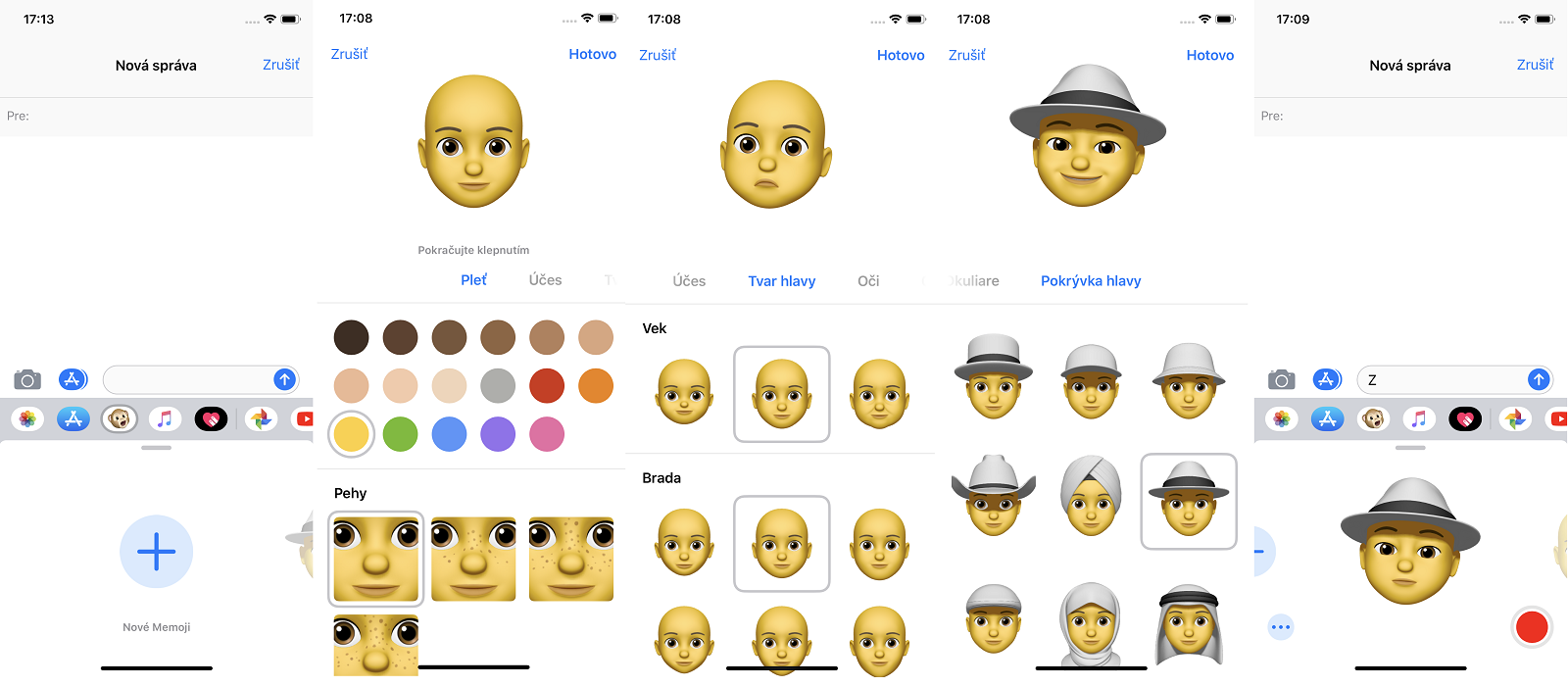 Memoji v iOS 12