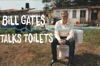bill gates zachod toaleta zachranovat zivoty plan technologia