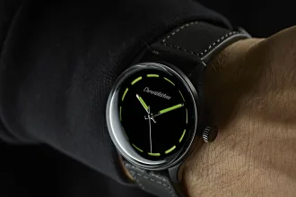 chronotechna hodinky najcernejsie latka cesi kickstarter