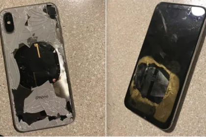 iphone x explozia