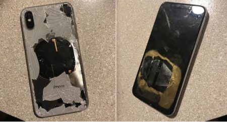 iphone x explozia