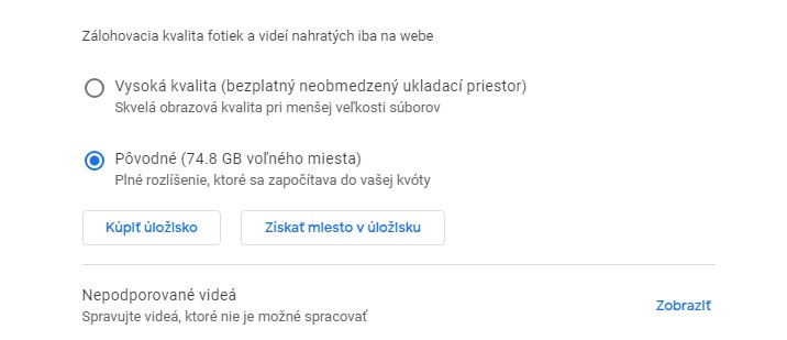 nepodporovane videa