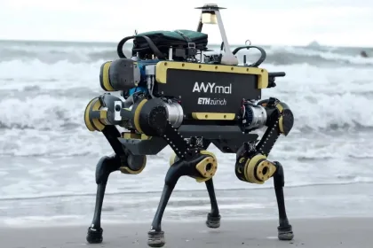 anymal robot roboticky pes postavit padne na zem skopne vedci