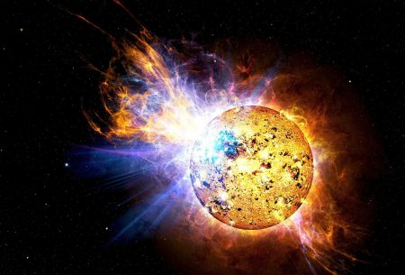 slnko krystal obrovsky tazky velmi vesmir krystalizacia miliardy rokov