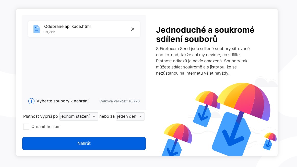 firefox send