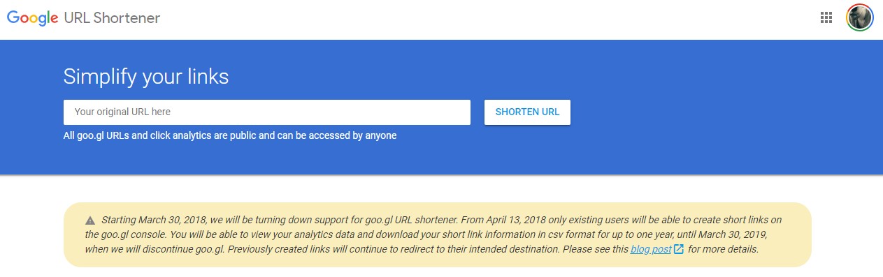 skracovac url