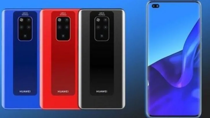 Render Huawei Mate 30 Pro