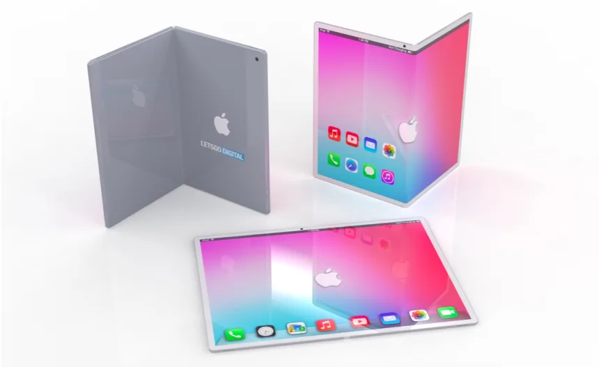 Koncept skladacieho iPadu