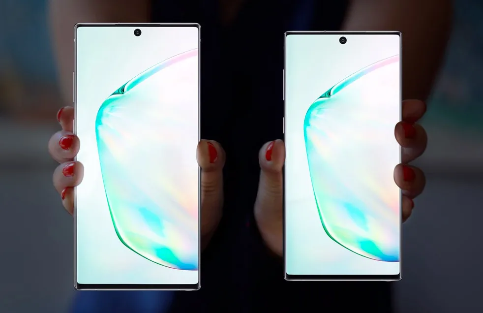 Galaxy Note 10+ a Note 10