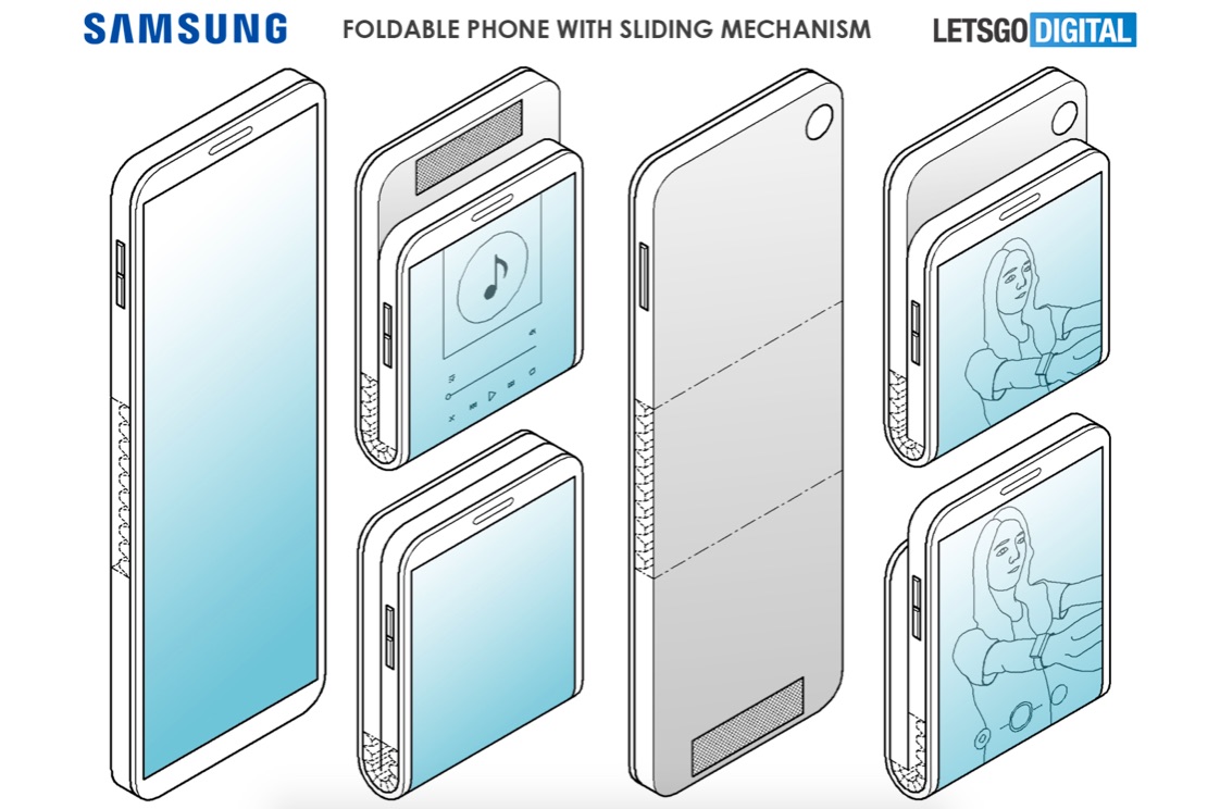 Možná podoba vyklápačky od spoločnosti Samsung