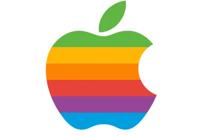 Farebné logo Apple