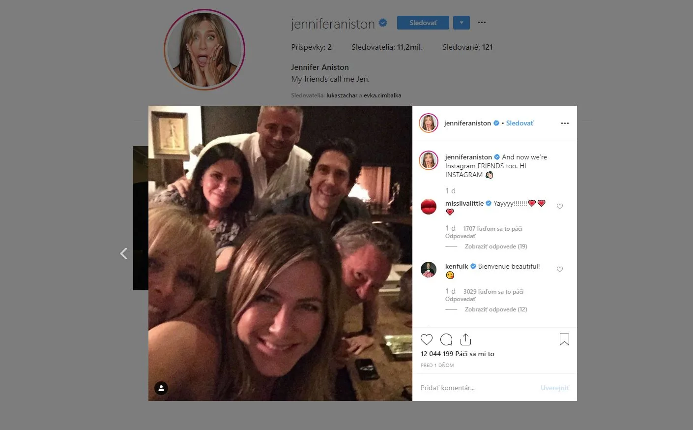 jennifer aniston instagram jpg