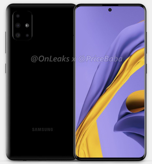 galaxy a51 render 2