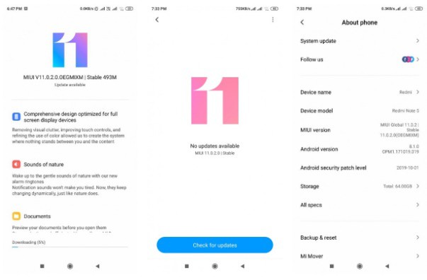 miui 11 note 5