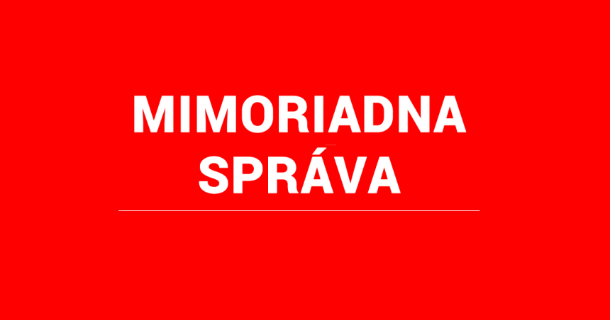 Mimoriadna správa