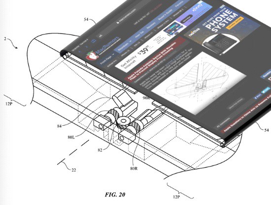 apple patent skladaci smartfon 4