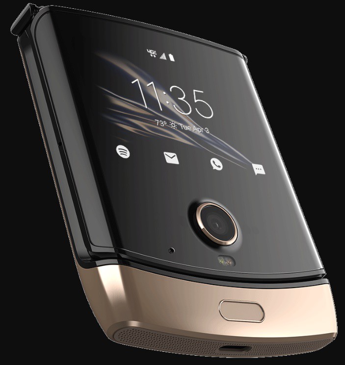 motorola razr zlaty 3