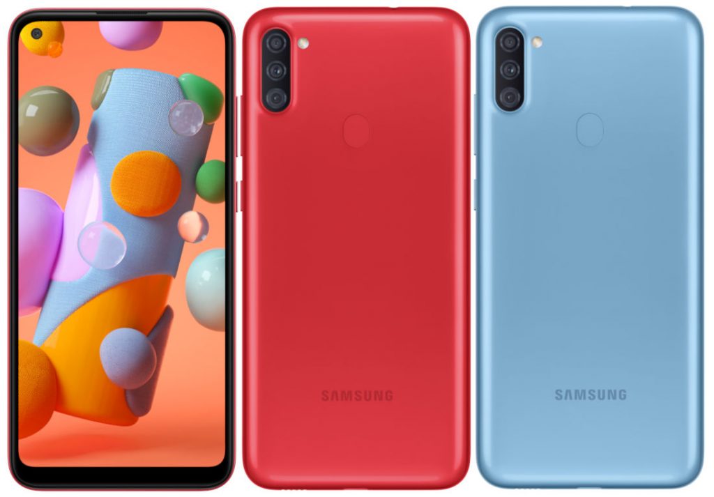 الهواتف الذكية الجديدة متوسطة المدى: عرضت شركة Samsung Galaxy أ 11 أ Galaxy A21
