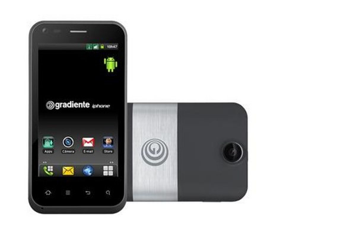 تنتج الشركة البرازيلية Android يسمى "iphone": Sue Appleللتوقف عن استخدام هذه العلامة 123