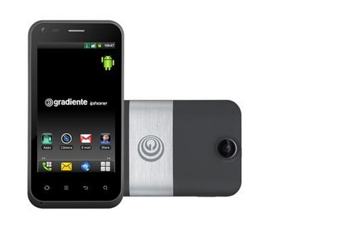 تنتج الشركة البرازيلية Android يسمى "iphone": Sue Appleللتوقف عن استخدام هذه العلامة