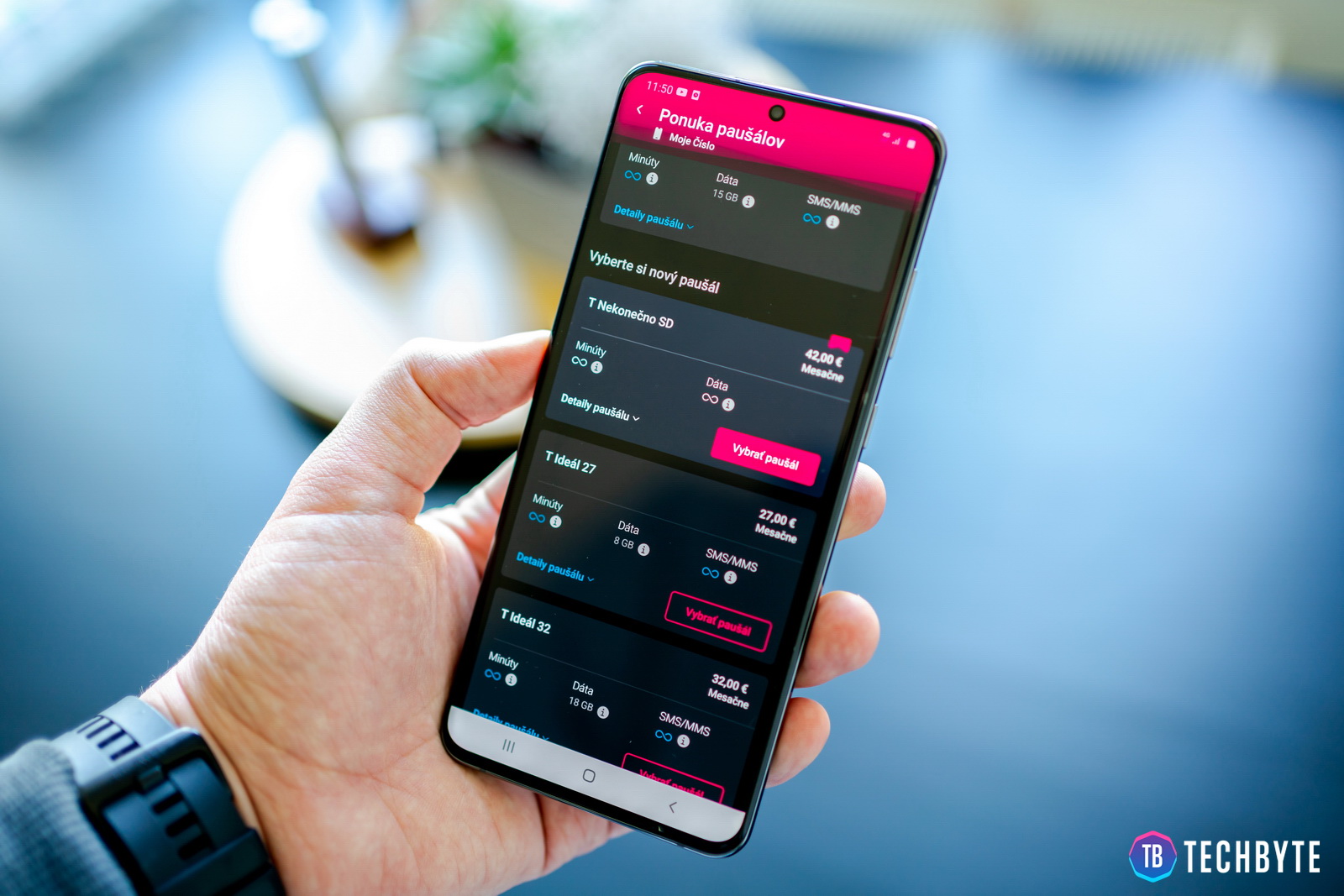 قامت Telekom بتحديث التطبيق: تصميم جديد + إمكانية تغيير السعر الثابت مباشرة في التطبيق 39