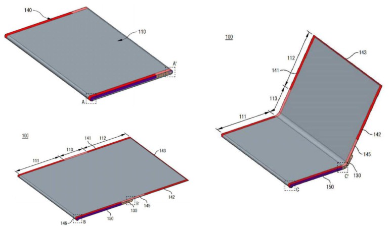 lg skladaci smartfon patent