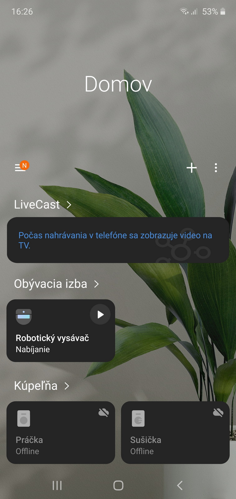 vysávač SmartThings 1