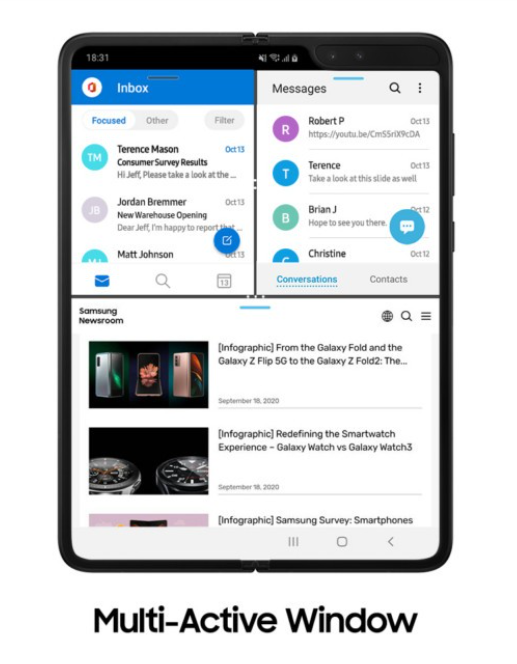 galaxy fold nove funkcie 5