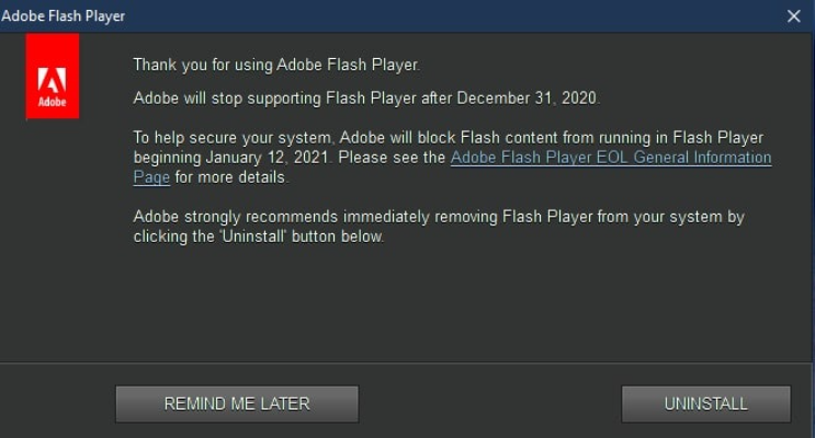 adobe flash player