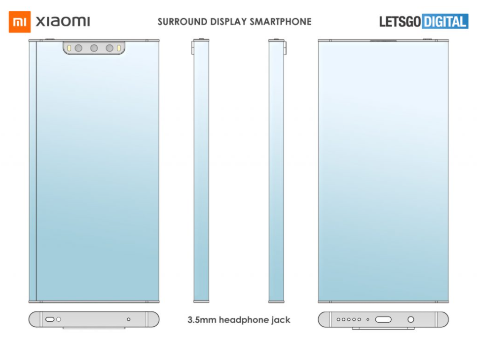 Xiaomi Mi Mix Alpha - patent