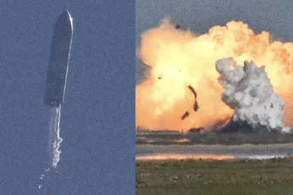 spacex starship sn9 explozia