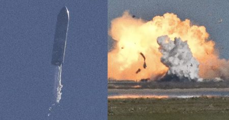 spacex starship sn9 explozia