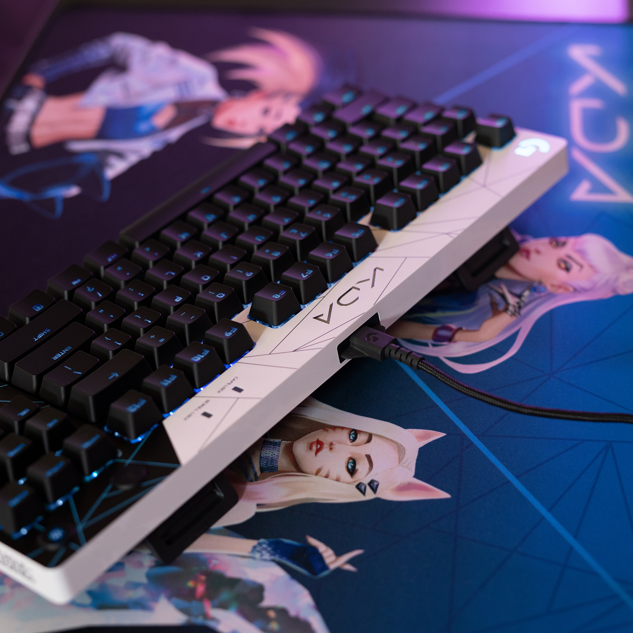 kda life pro keyboard back with cable