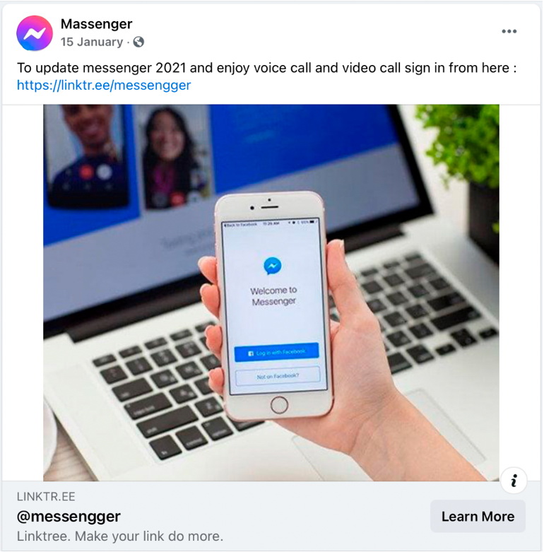Reklama na Facebook Messenger