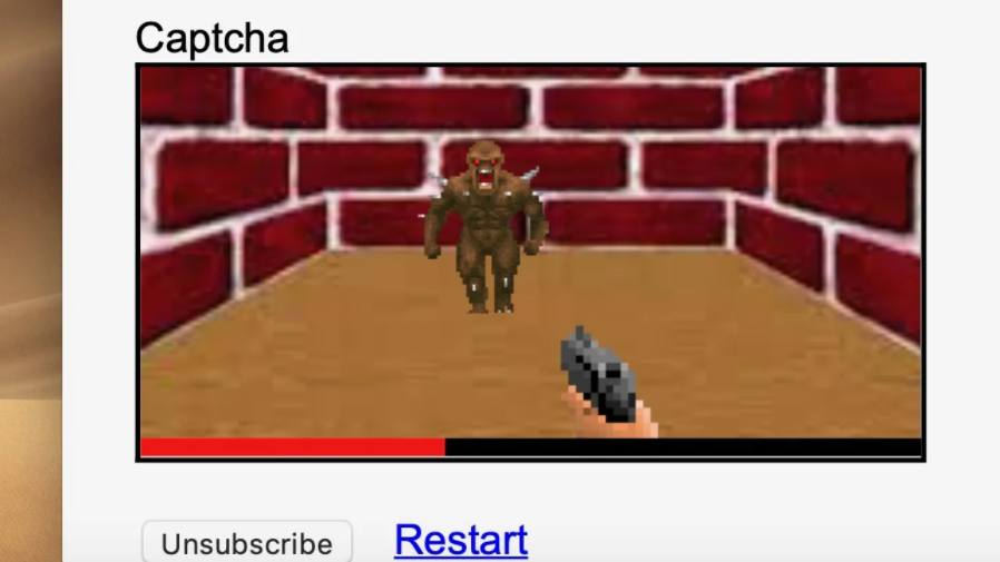 captcha doom