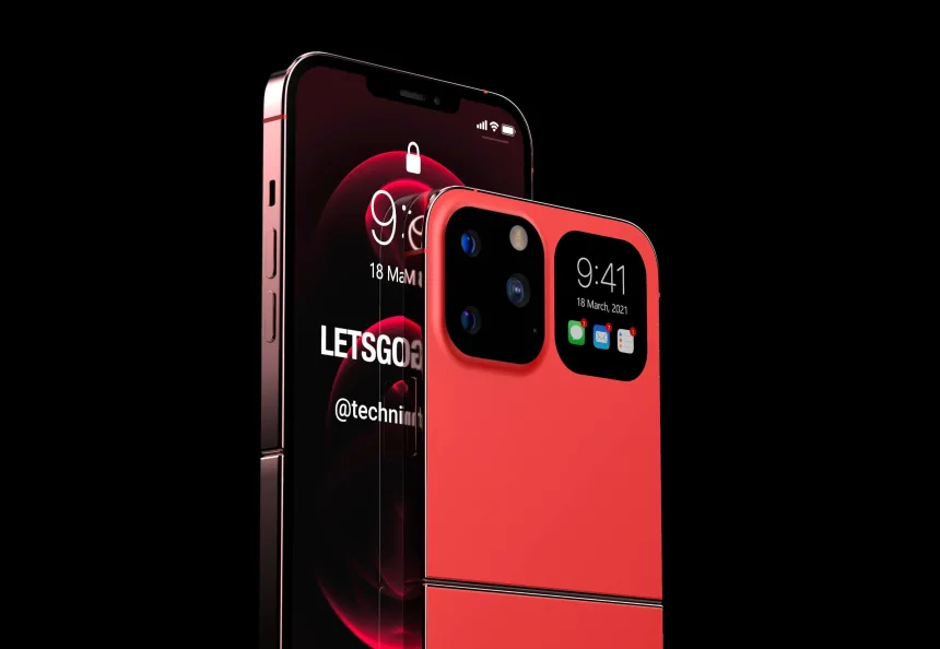 skladací iPhone, Apple