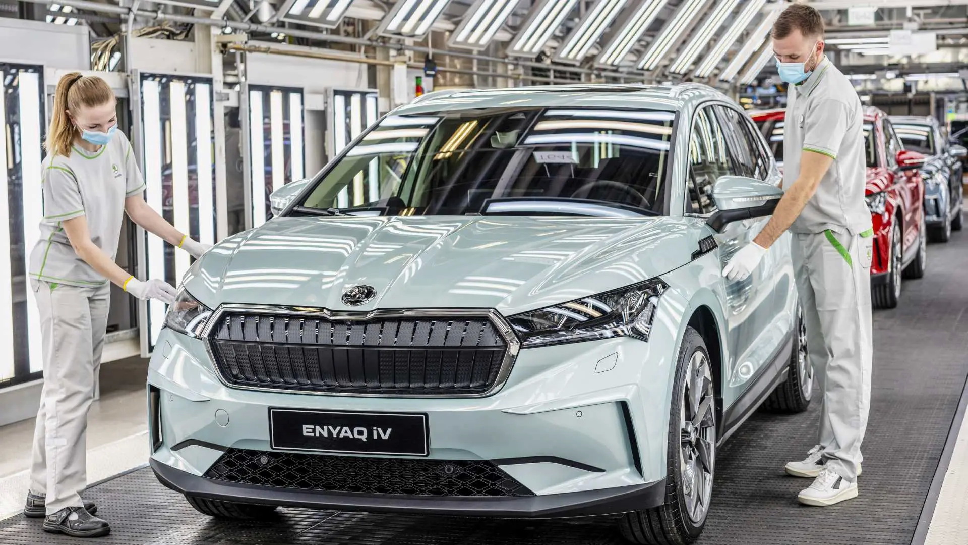 skoda enyaq vyroba 1