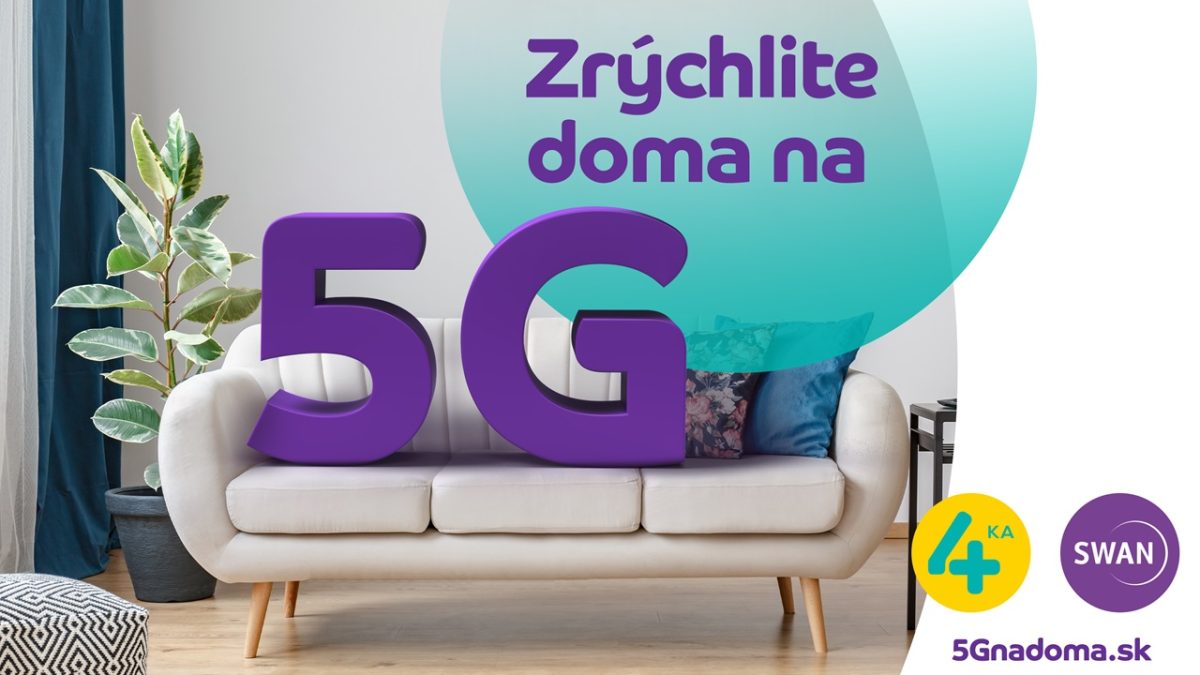 SWAN a 4ka spúšťajú pevný 5G na doma Rýchlosť až 250 Mb/s a