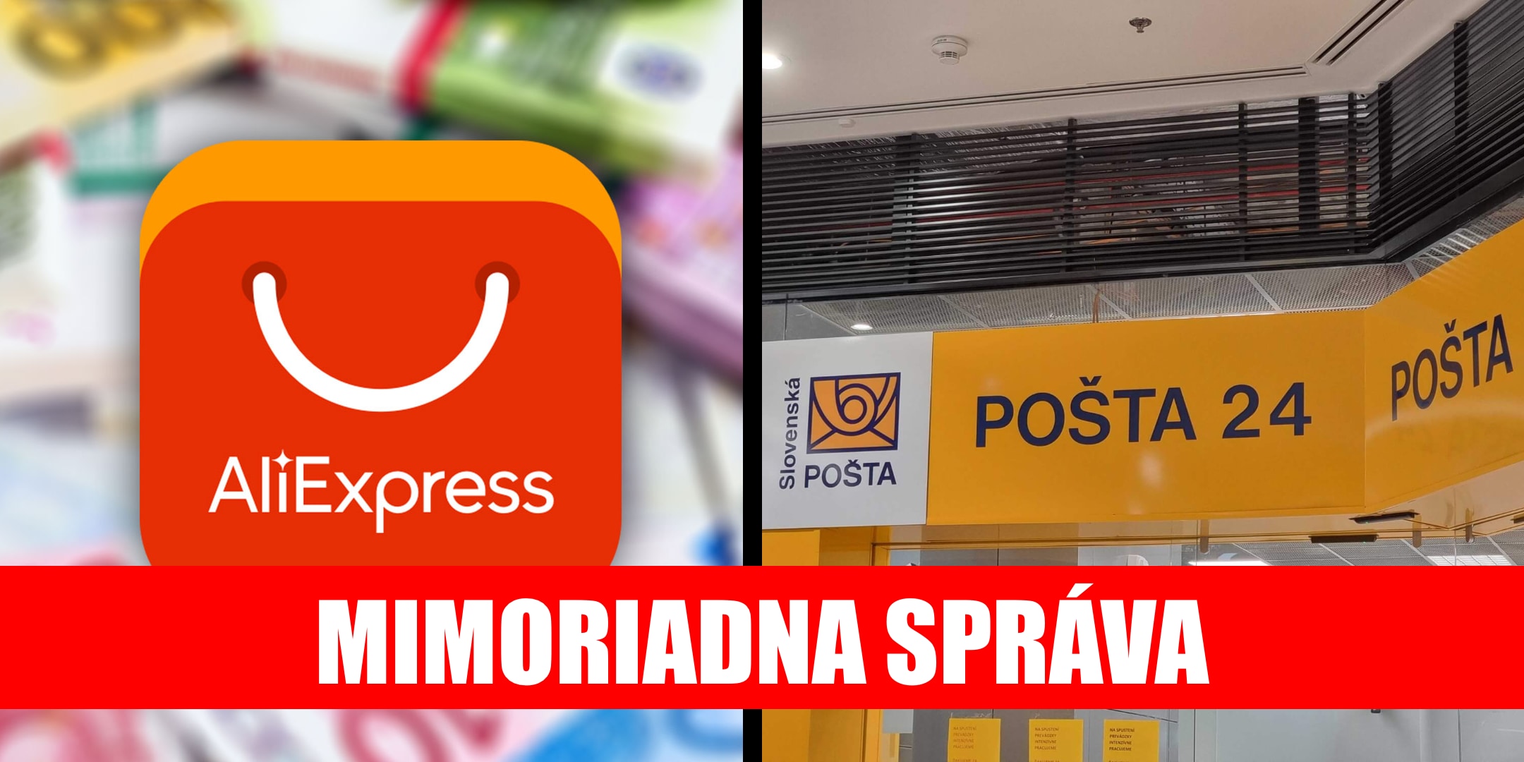 MIMORIADNE: Slovenská pošta, Aliexpress a Wish podpísali zmluvu. Koniec ...