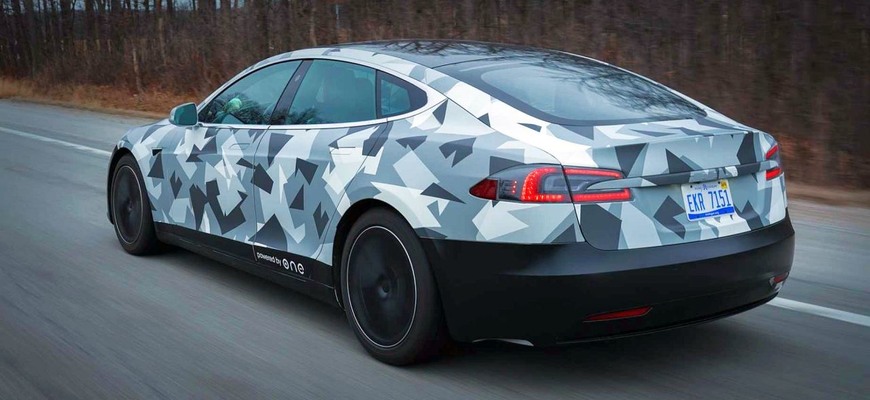 tesla model s one