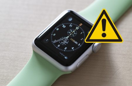 Apple Watch warning